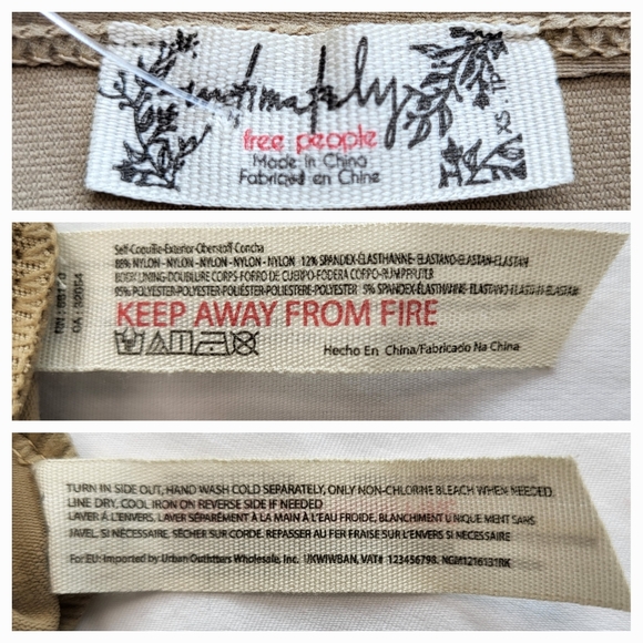 FREE PEOPLE Keep it Sleek Bodysuit - Tan - Size XS (NWT) - Picture 8 of 10